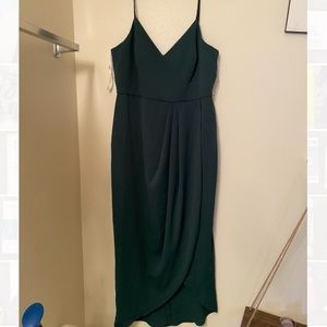 Dark green Lulus dress